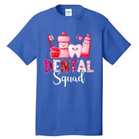 Dental Squad Dental Assistant Dentist Happy Valentine's Day Cool Gift Tall T-Shirt