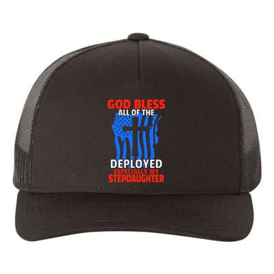 Deployed Stepdaughter Design For Stepmom Or Stepdad Gift Yupoong Adult 5-Panel Trucker Hat