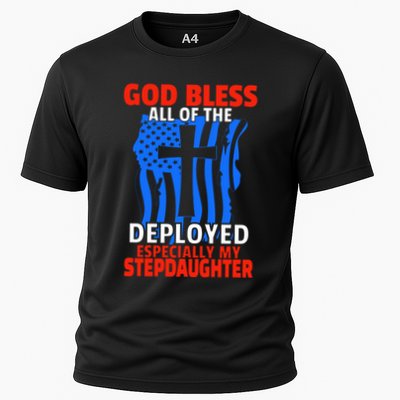 Deployed Stepdaughter Design For Stepmom Or Stepdad Gift Performance Shirt