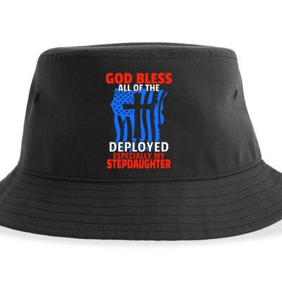 Deployed Stepdaughter Design For Stepmom Or Stepdad Gift Sustainable Bucket Hat