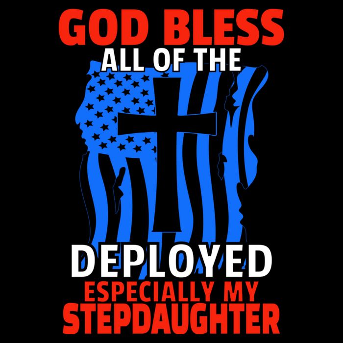 Deployed Stepdaughter Design For Stepmom Or Stepdad Gift Sustainable Bucket Hat