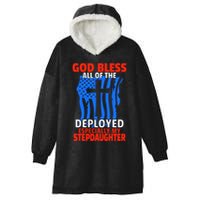 Deployed Stepdaughter Design For Stepmom Or Stepdad Gift Hooded Wearable Blanket