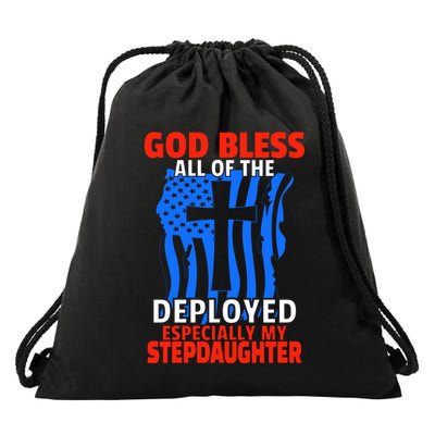 Deployed Stepdaughter Design For Stepmom Or Stepdad Gift Drawstring Bag