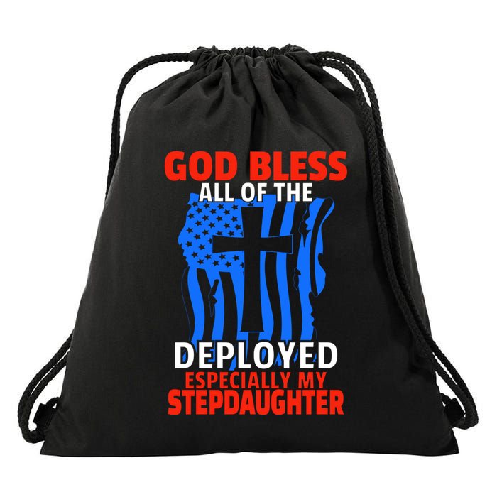 Deployed Stepdaughter Design For Stepmom Or Stepdad Gift Drawstring Bag