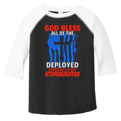 Deployed Stepdaughter Design For Stepmom Or Stepdad Gift Toddler Fine Jersey T-Shirt