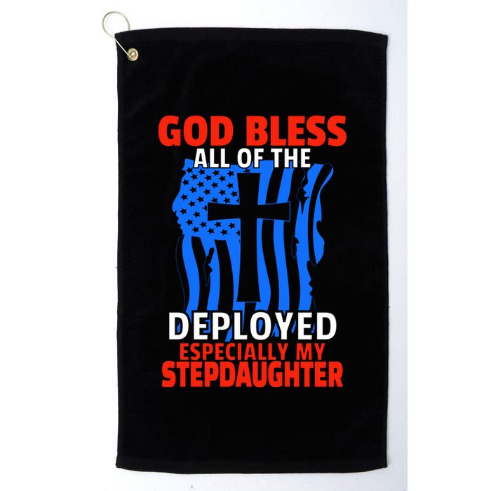 Deployed Stepdaughter Design For Stepmom Or Stepdad Gift Golf Towel