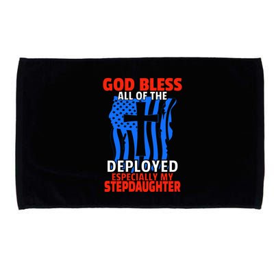 Deployed Stepdaughter Design For Stepmom Or Stepdad Gift Microfiber Hand Towel