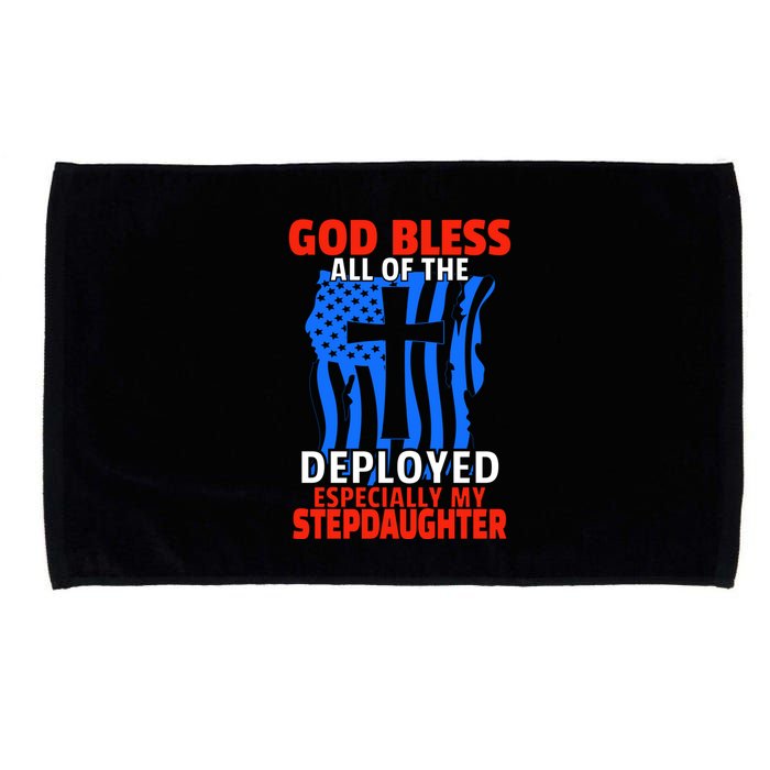 Deployed Stepdaughter Design For Stepmom Or Stepdad Gift Microfiber Hand Towel