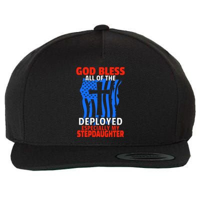 Deployed Stepdaughter Design For Stepmom Or Stepdad Gift Wool Snapback Cap