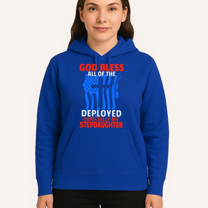 Deployed Stepdaughter Design For Stepmom Or Stepdad Gift Hoodie