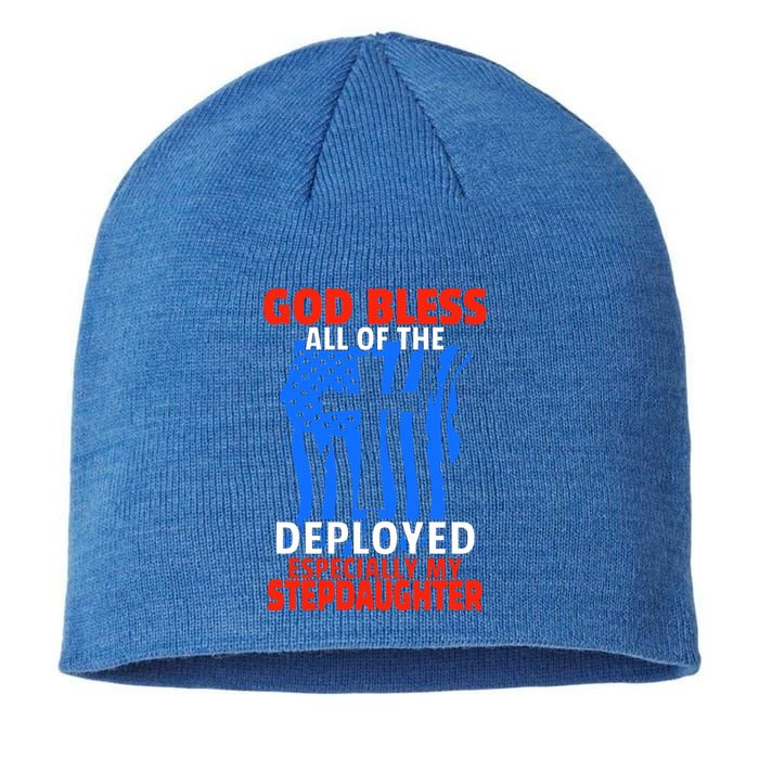 Deployed Stepdaughter Design For Stepmom Or Stepdad Gift Sustainable Beanie