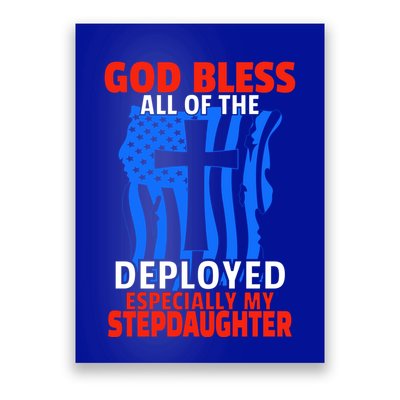 Deployed Stepdaughter Design For Stepmom Or Stepdad Gift Poster