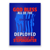 Deployed Stepdaughter Design For Stepmom Or Stepdad Gift Poster