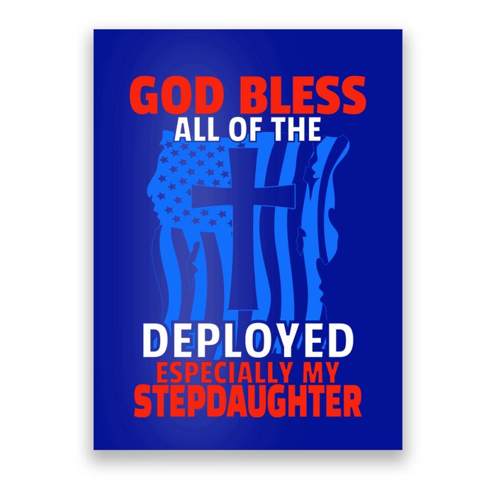 Deployed Stepdaughter Design For Stepmom Or Stepdad Gift Poster
