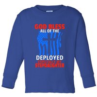 Deployed Stepdaughter Design For Stepmom Or Stepdad Gift Toddler Long Sleeve Shirt