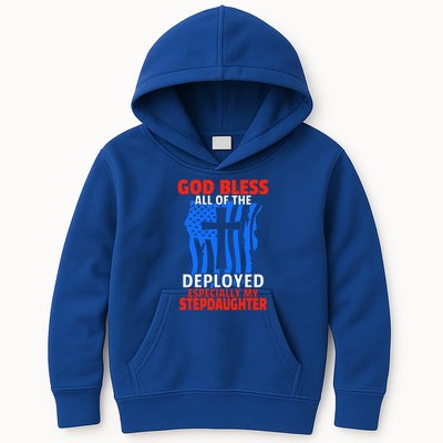 Deployed Stepdaughter Design For Stepmom Or Stepdad Gift Kids Hoodie