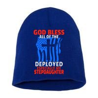 Deployed Stepdaughter Design For Stepmom Or Stepdad Gift Short Acrylic Beanie