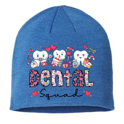 Dental Squad Dental Assistant Dentist Happy Valentine's Day Gift Sustainable Beanie