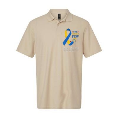 Down Syndrome Day March 21st Ribbon Gift For Proud Brother Softstyle Adult Sport Polo