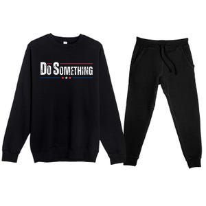 Do Something Premium Crewneck Sweatsuit Set