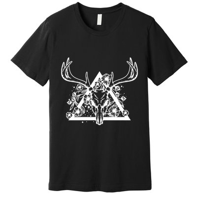 Deer Skull Premium T-Shirt