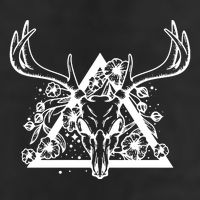 Deer Skull 25L Jumbo Tote