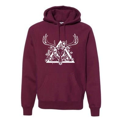 Deer Skull Premium Hoodie