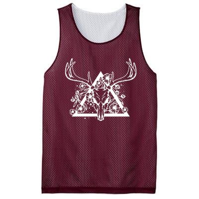 Deer Skull Mesh Reversible Basketball Jersey Tank