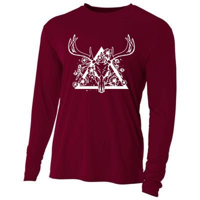 Deer Skull Cooling Performance Long Sleeve Crew