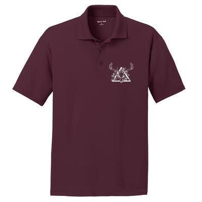 Deer Skull PosiCharge RacerMesh Polo