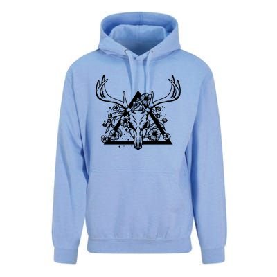 Deer Skull Unisex Surf Hoodie