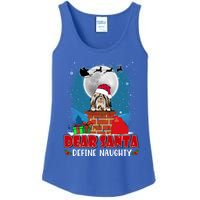 Dear Santa Define Naughty Shih Tzu Dog Funny Christmas Gift Ladies Essential Tank