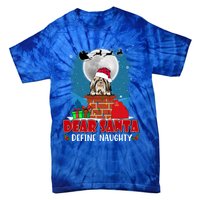 Dear Santa Define Naughty Shih Tzu Dog Funny Christmas Gift Tie-Dye T-Shirt