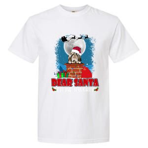 Dear Santa Define Naughty Shih Tzu Dog Funny Christmas Gift Garment-Dyed Heavyweight T-Shirt