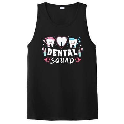 Dental Squad Dental Assistant Happy Valentine's Day Cute Gift PosiCharge Competitor Tank