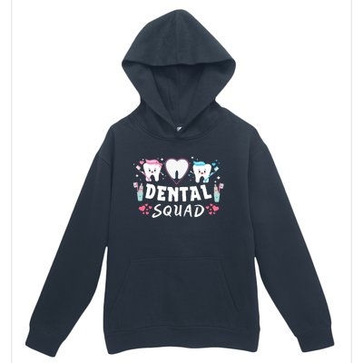 Dental Squad Dental Assistant Happy Valentine's Day Cute Gift Urban Pullover Hoodie