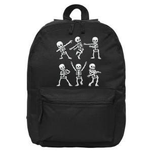 Dancing Skeletons Dance Challenge Boy Girl Kids Halloween 16 in Basic Backpack