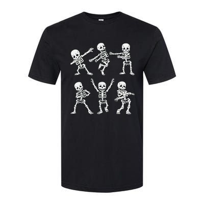 Dancing Skeletons Dance Challenge Boy Girl Kids Halloween Softstyle® CVC T-Shirt