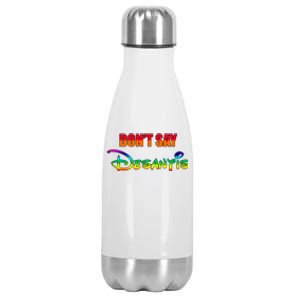 Dont Say Desantis Anti Florida Stainless Steel Insulated Water Bottle