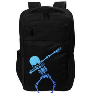 Dabbing Skeleton Dab Funny Halloween Adult Gift Impact Tech Backpack