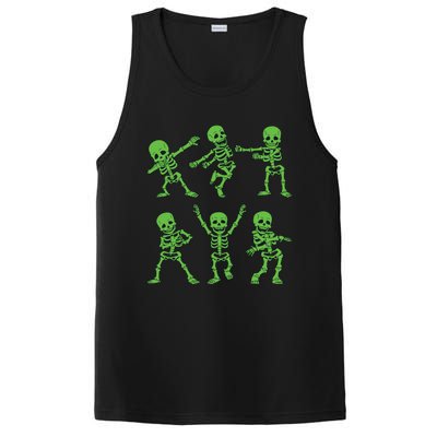 Dancing Skeletons Dance Challenge Girl Boys Kids Halloween PosiCharge Competitor Tank