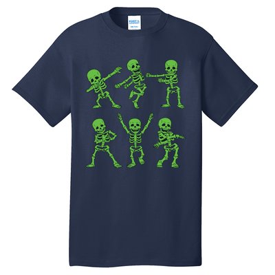 Dancing Skeletons Dance Challenge Girl Boys Kids Halloween Tall T-Shirt