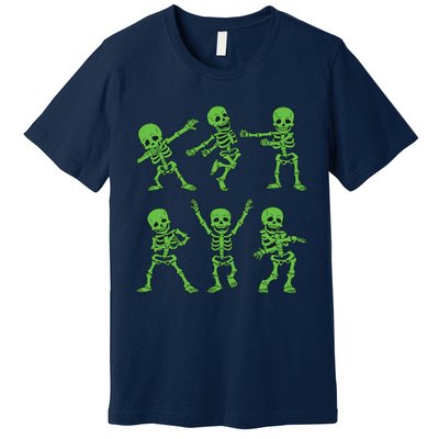 Dancing Skeletons Dance Challenge Girl Boys Kids Halloween Premium T-Shirt