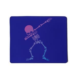 Dabbing Skeleton Dab Funny Halloween Adult Gift Mousepad