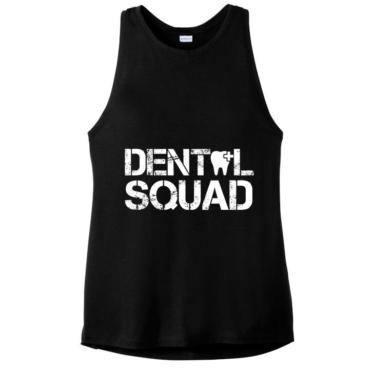 Dental Squad Ladies PosiCharge Tri-Blend Wicking Tank