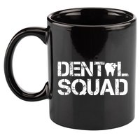 Dental Squad 11oz C Handle Ceramic Mug