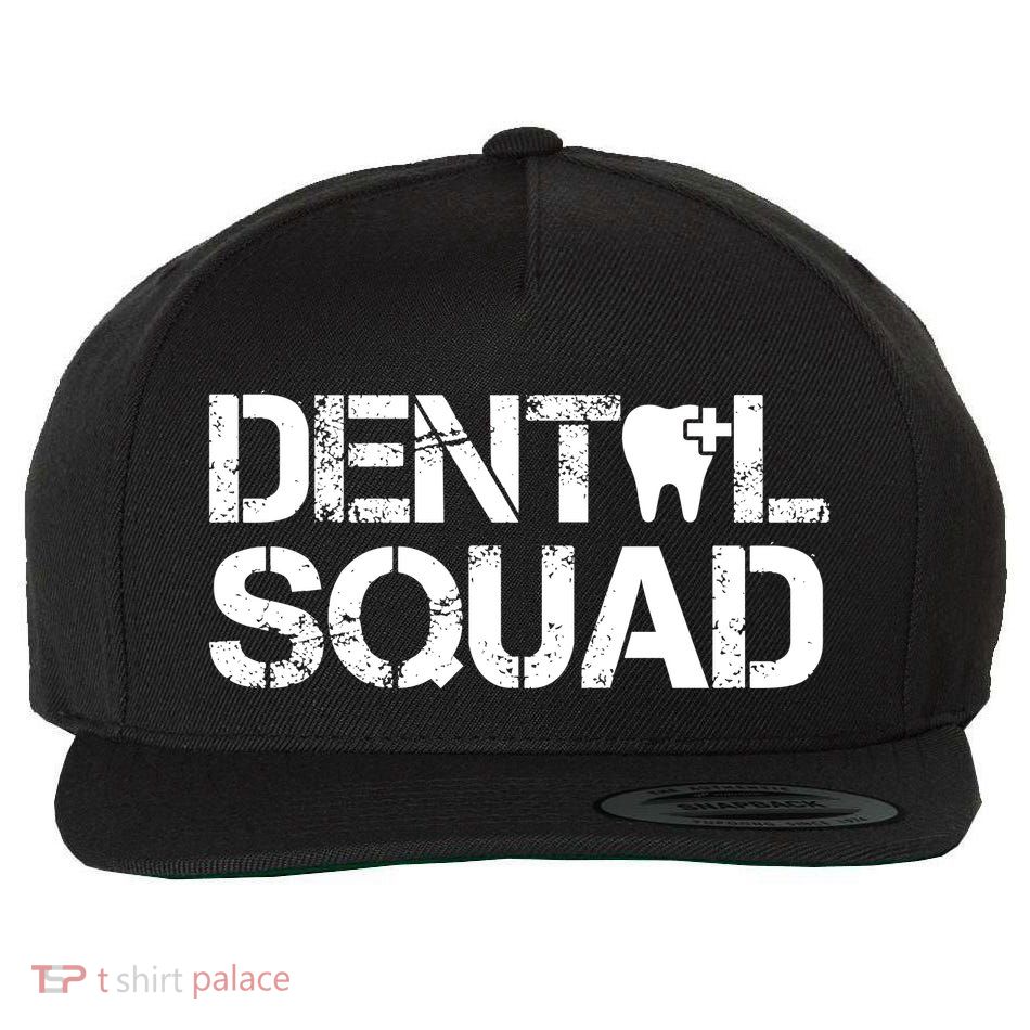 Dental Squad Wool Snapback Cap