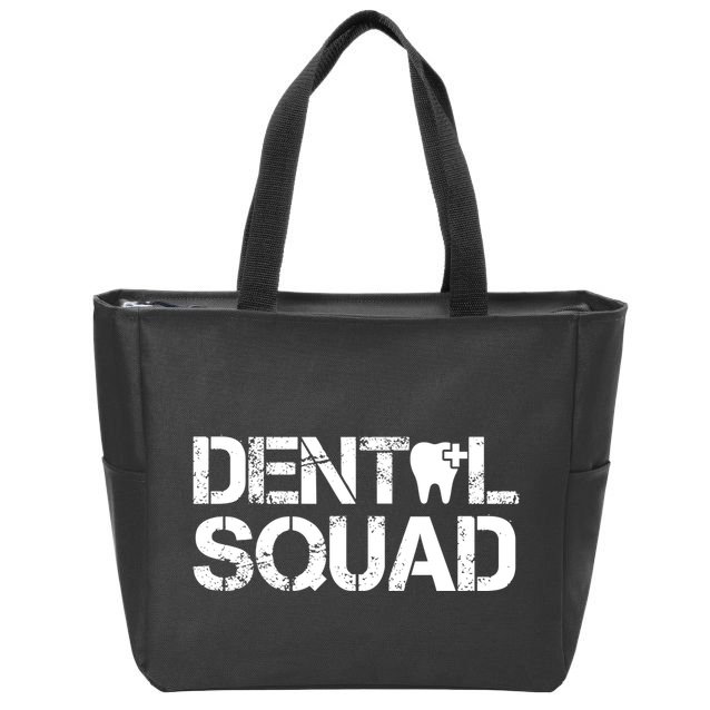 Dental Squad Zip Tote Bag