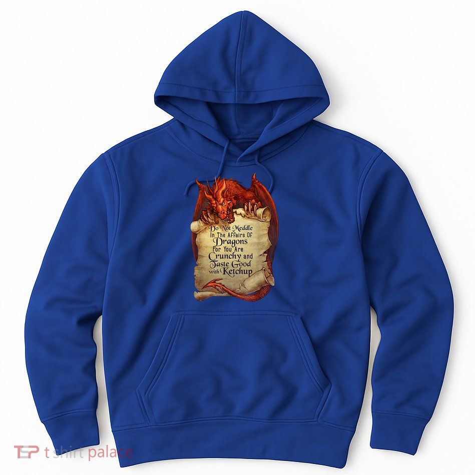 Dragon Shirt Do Not Meddle In The Affairs Of Dragons Gift Hoodie