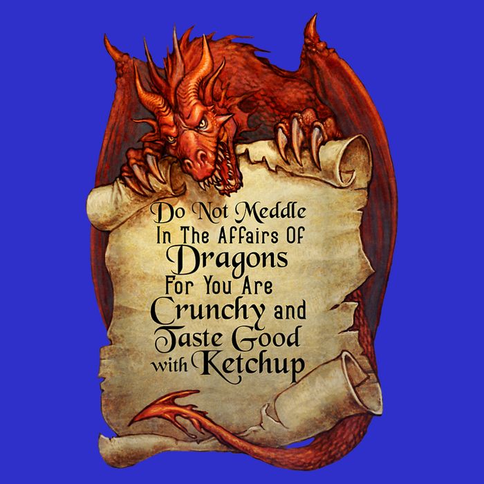 Dragon Shirt Do Not Meddle In The Affairs Of Dragons Gift Zip Tote Bag